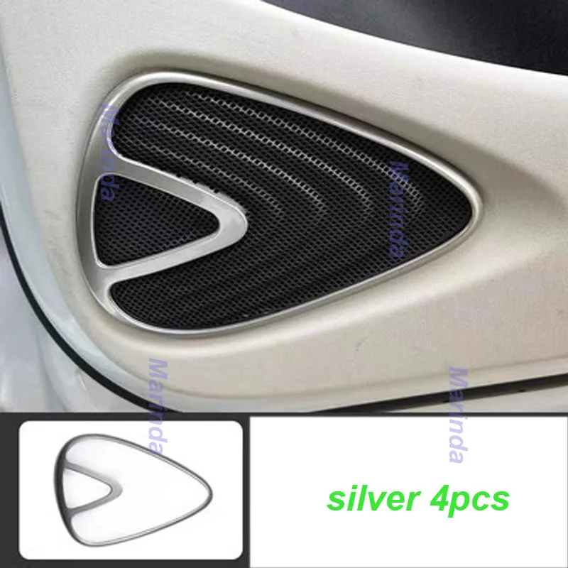 Car Door Horns Cover Frame for BYD Atto 2 Dolphin EV 2023 Multi-tone Decorative Cover Scratch Resistance Interior Accessories