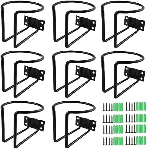 

TIHOOD Набор из 8 держателей для стаканов из нержавеющей стали для лодок, автомобилей, фургонов, квартир - Прочный комплект подставок для напитков