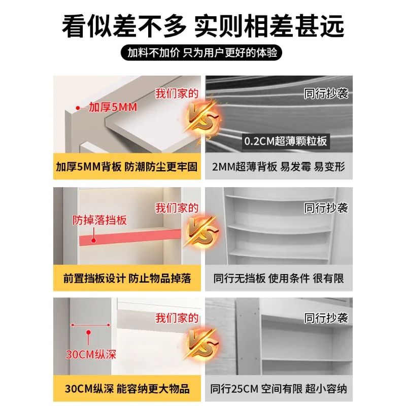 Display Cabinet Shelf Product Display Cabinet Sample Shelf Beauty Salon Cabinet Showcase Tobacco and Alcohol Supermarket