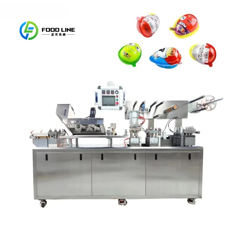 Candy Chocolate Kinder Joy Surprise Egg Packaging Blister Packing Machine food pouch packaging machine