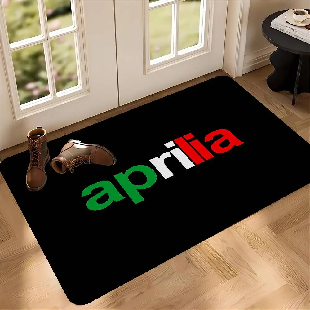 A-ApriliaS Motorcycles Floor Mat Rectangle Anti-slip Home Soft Badmat Front Door Indoor Outdoor Mat Welcome Doormat