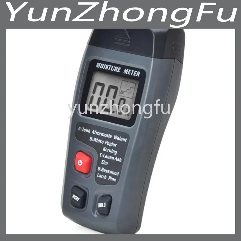 

MT10 Wood Moisture Meter Hygrometer Timber Damp Detector Tree Density Digital tester Grey Wood Humidity Tester