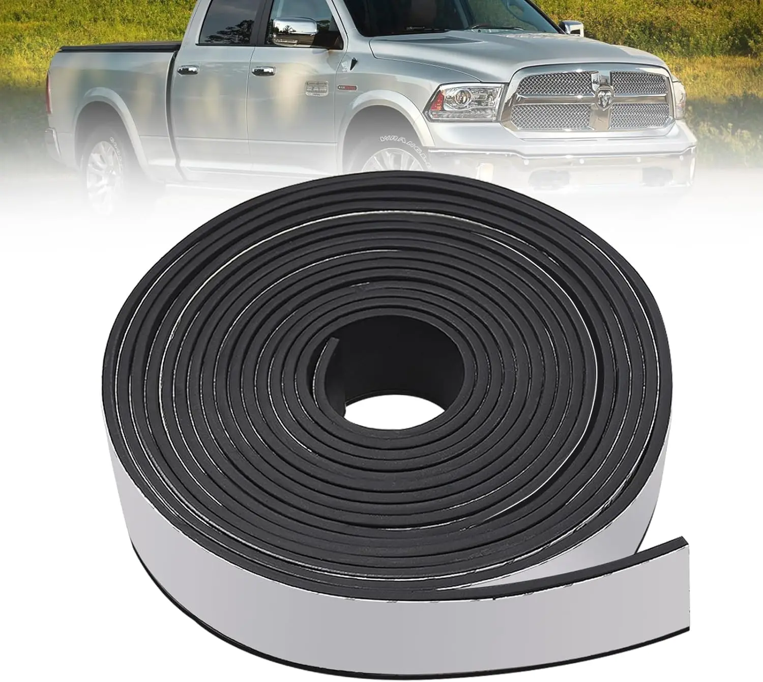 23ft Truck Cap Rubber Seal Camper Shell for Truck Cap 200 lbs or Less Seal Kit Camper Shell Seal Strip Car Accessories