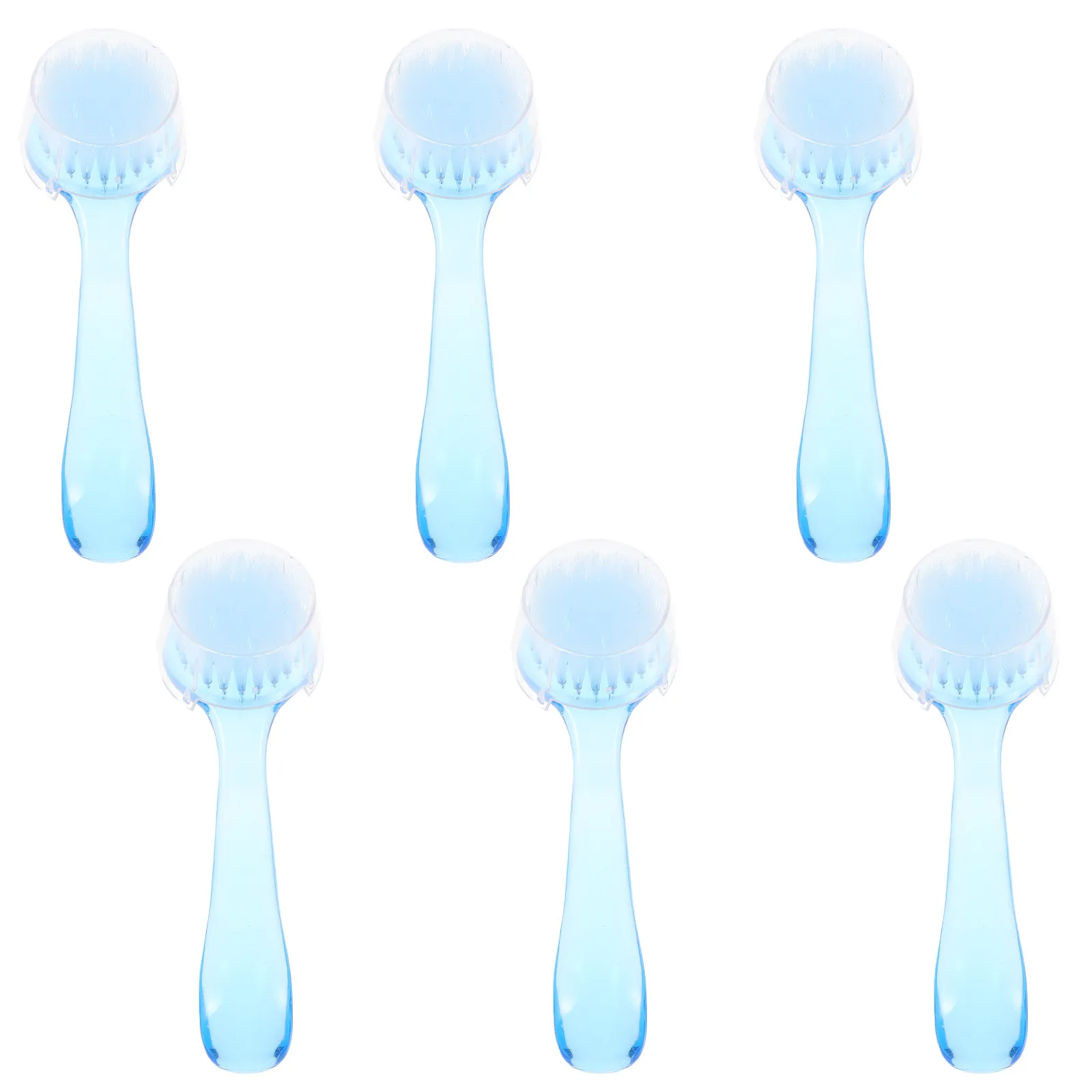 

6Pcs Fingernail Cleaning Brush Manicure Dust Brush Reliable Nail Cleaner Soft Bristles No Shedding Easy to Use