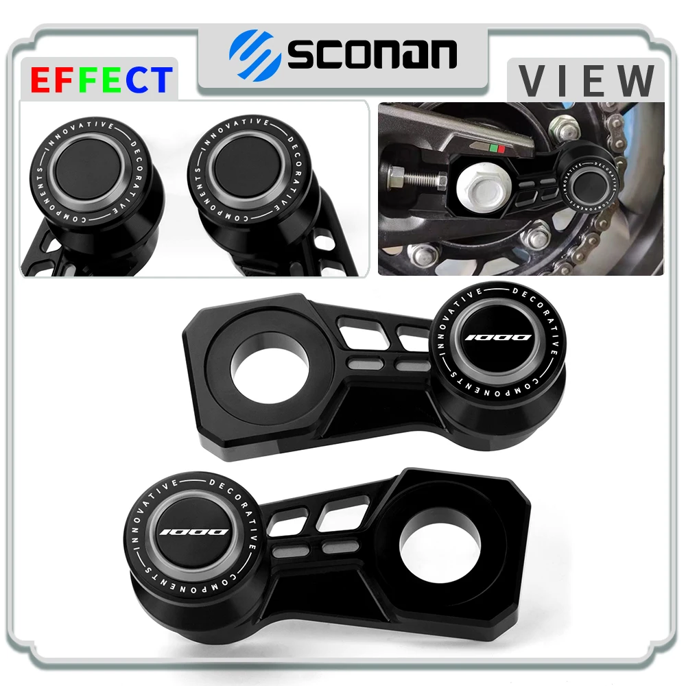 

For CB1000 Hor net CB 1000 cb1000 HornetSP Motorcycle Rear Wheel Axle Extension Slider Block Swingarm Spools Stand Screws