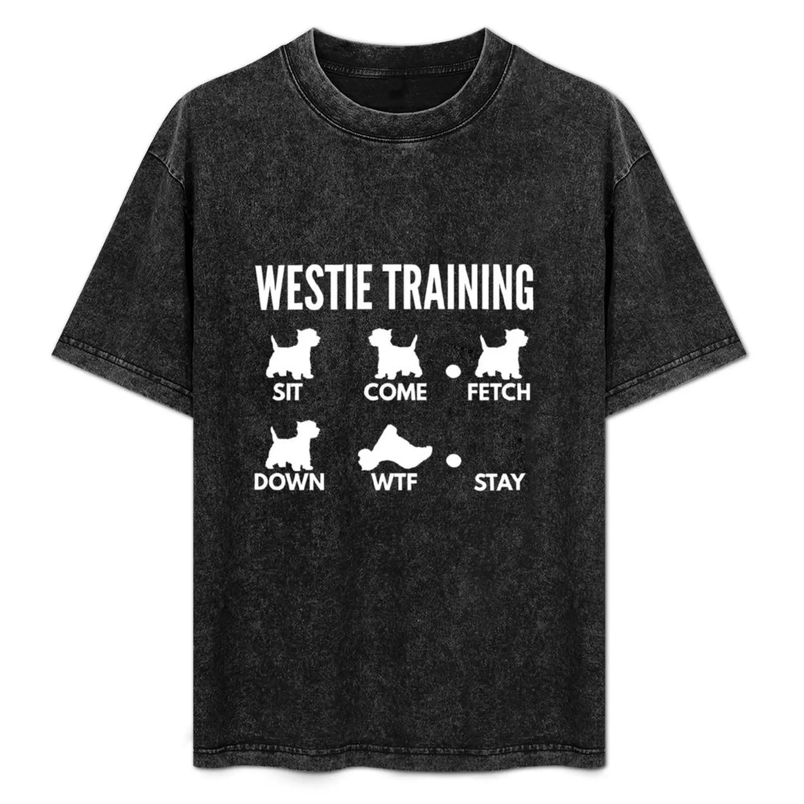 

Westie Training - West Highland White Terrier Tricks T-Shirt Holiday Party Tee Shirt