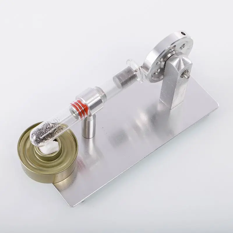 Luoqiao Stirling engine model single cylinder basic physics experiment toy invention alcohol drive