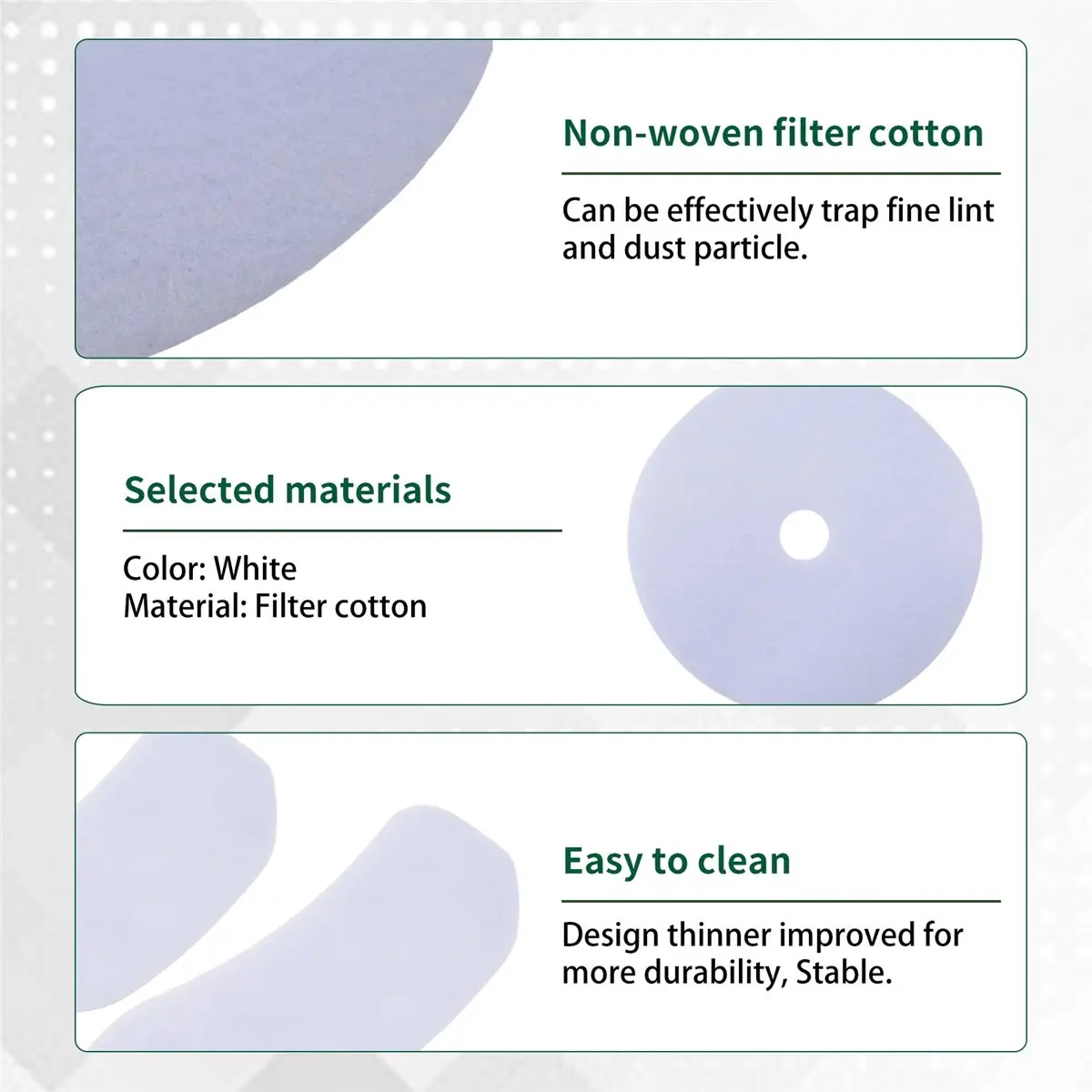 newT77 30pcs Universal Cloth Dryer Exhaust Filters,Dryer Lint Filter Replacement, Compatible with for Magic Chef,Sonya