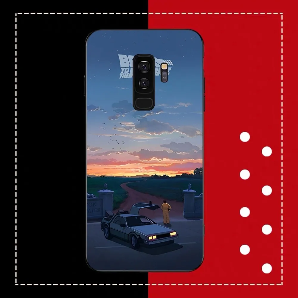 B-Back To-the-Future Phone Case For Samsung Note 8 9 10 20 pro plus lite M 10 11 20 30 21 31 51 A 21 22 42 02 03