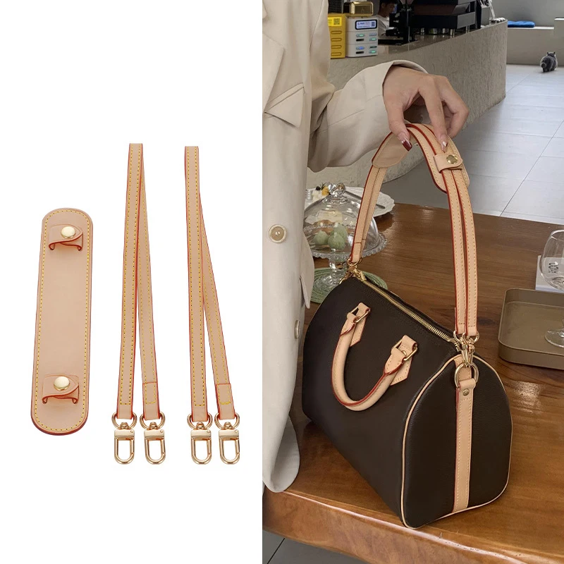 

Bag Strap for LV Speedy 20 25 30 Shoulder Straps 100% Genuine Leather Crossbody Long Bags Belt 120cm Accessories