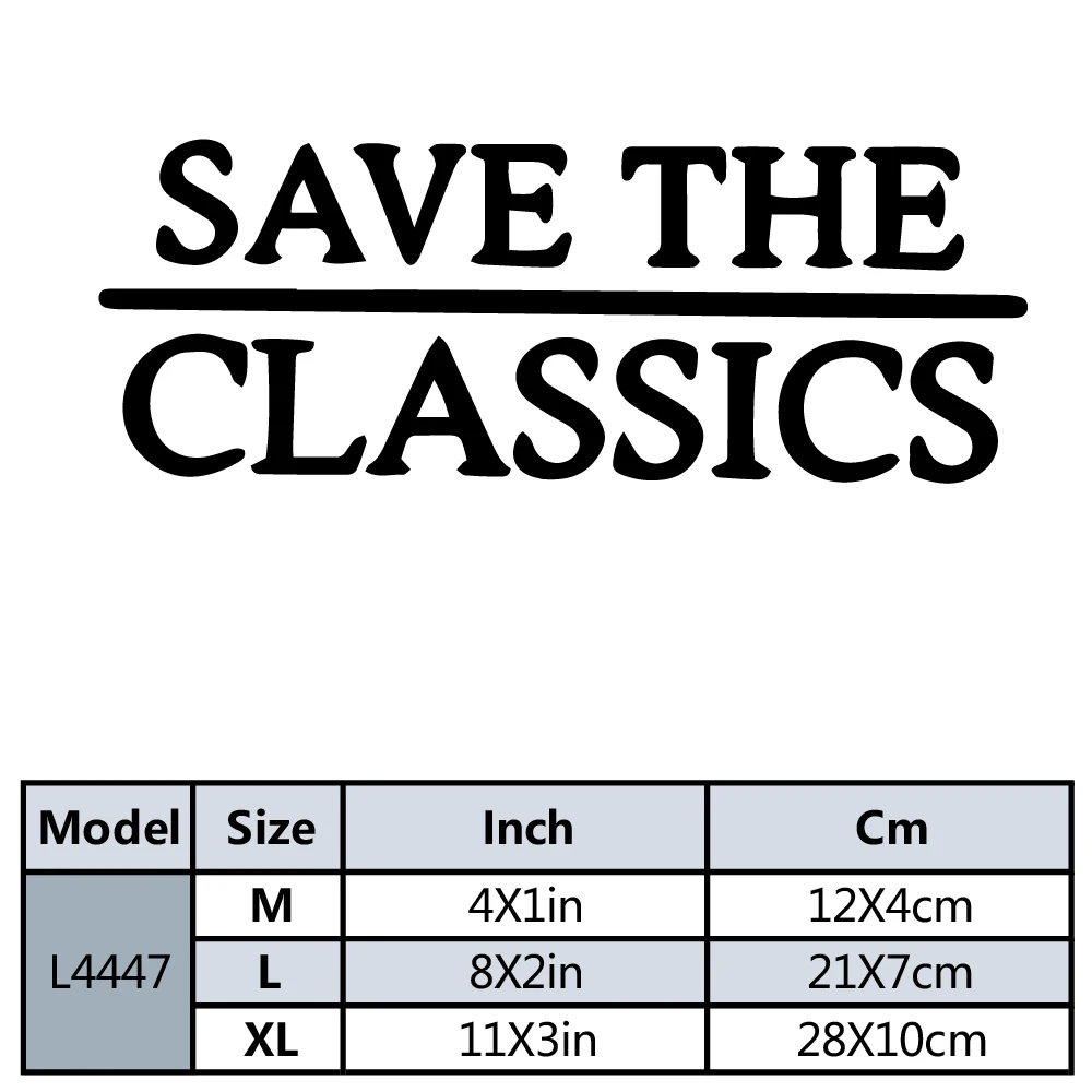 Креативные наклейки для спасения классики, модные виниловые декоративные аксессуары для автомобиля, черный/белый