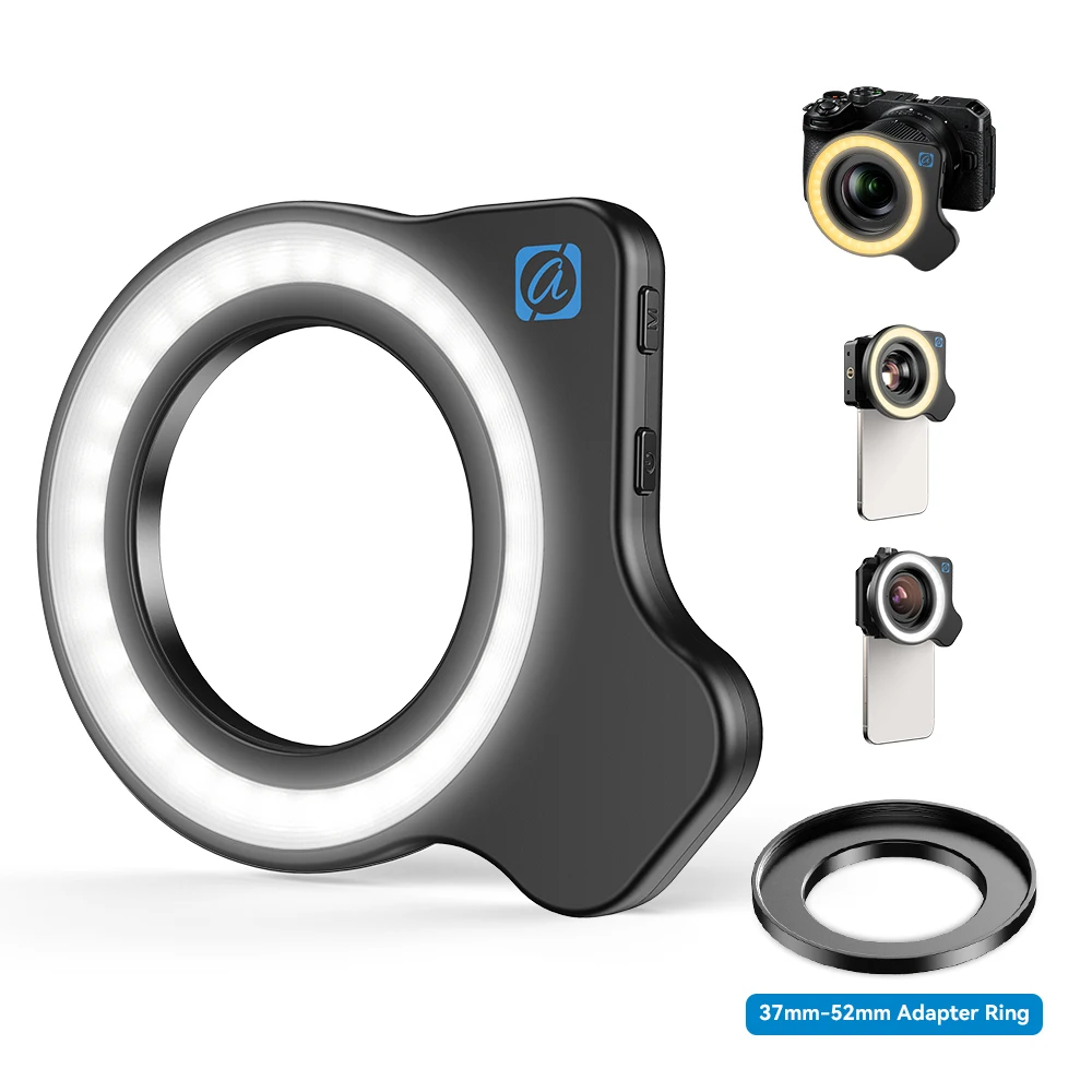 Рисунок 5 - APEXEL LensLight с переходным кольцом 37-52 мм