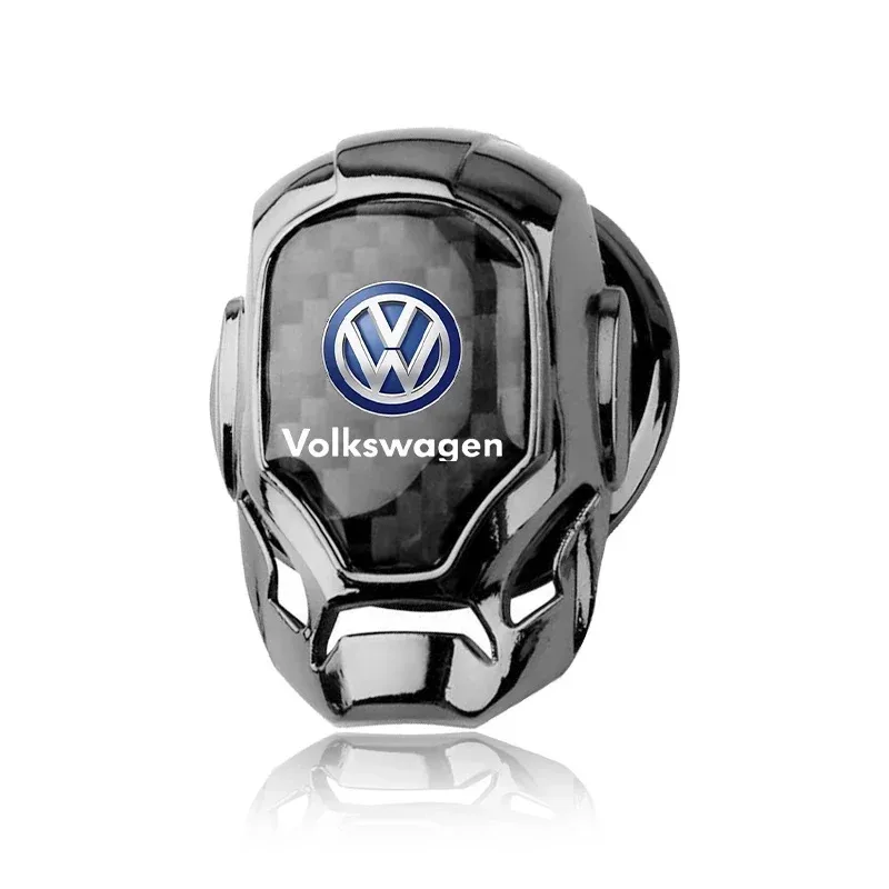 

1Pcs Car One-click Start Protective Cover Interior Button Decoration Sticker For Volkswagen Jetta Golf Tiguan Touran TSI TDI R32