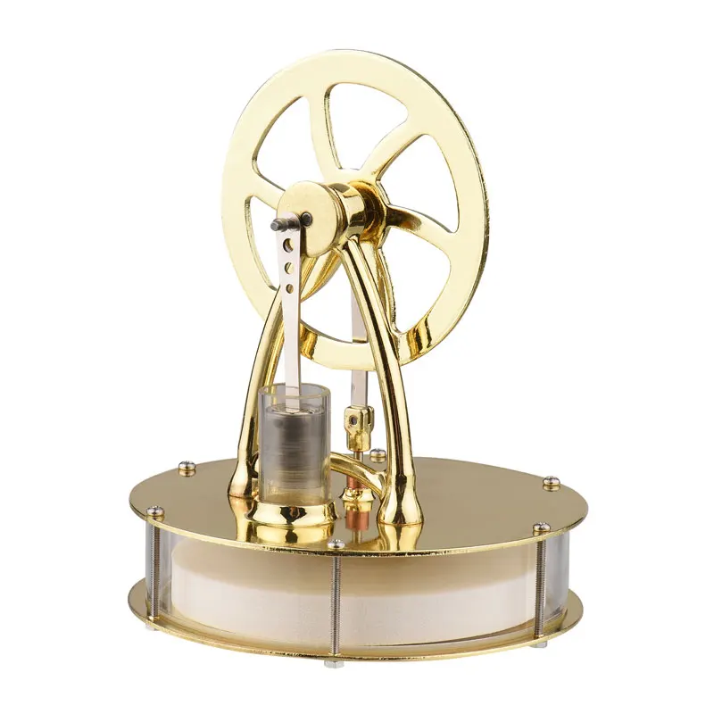 Imagem -04 - Kids Teachers Low Temperature Stirling Engine Motor Model Heat Steam Learning Education Tool para Entender o Princípio de Funcionamento