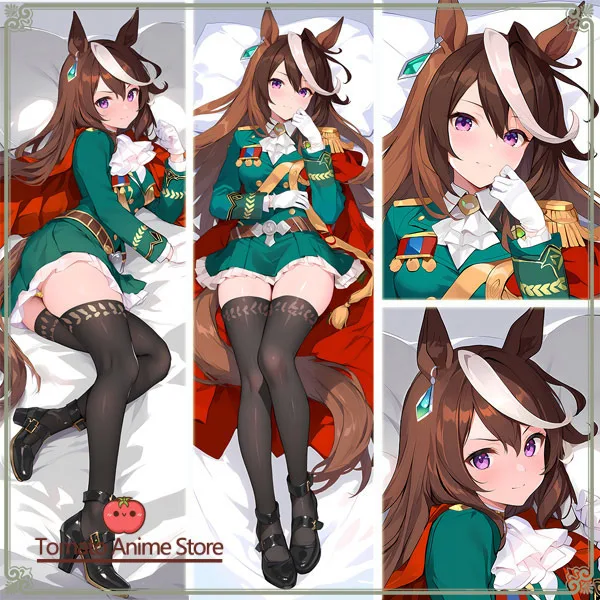 

Umamusume: Pretty Derby Tokai Teio Anime Game Dakimakura Hing Body PillowCase Cushion Otaku Bed Linings Xmas