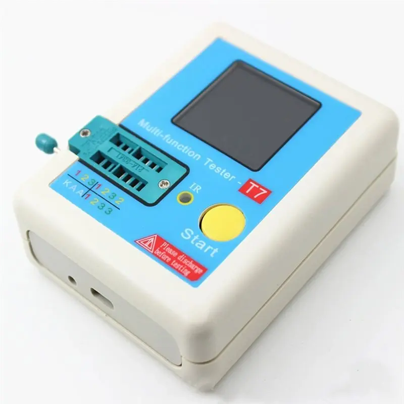 [NEW!A08R】 LCR-TC1 TFT LCD Display Multi-Meter Transistor Tester Diode Triode Capacitor Resistor Test Meter For MOSFET NPN PNP T