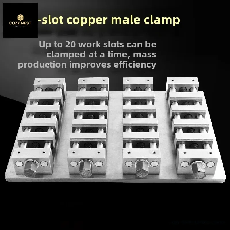 

Многостанционный медный зажим с ЧПУ, многофункциональные плоскогубцы с плоским ртом, обрабатывающий центр, приспособление для инструментов, компьютерное приспособление для электрода