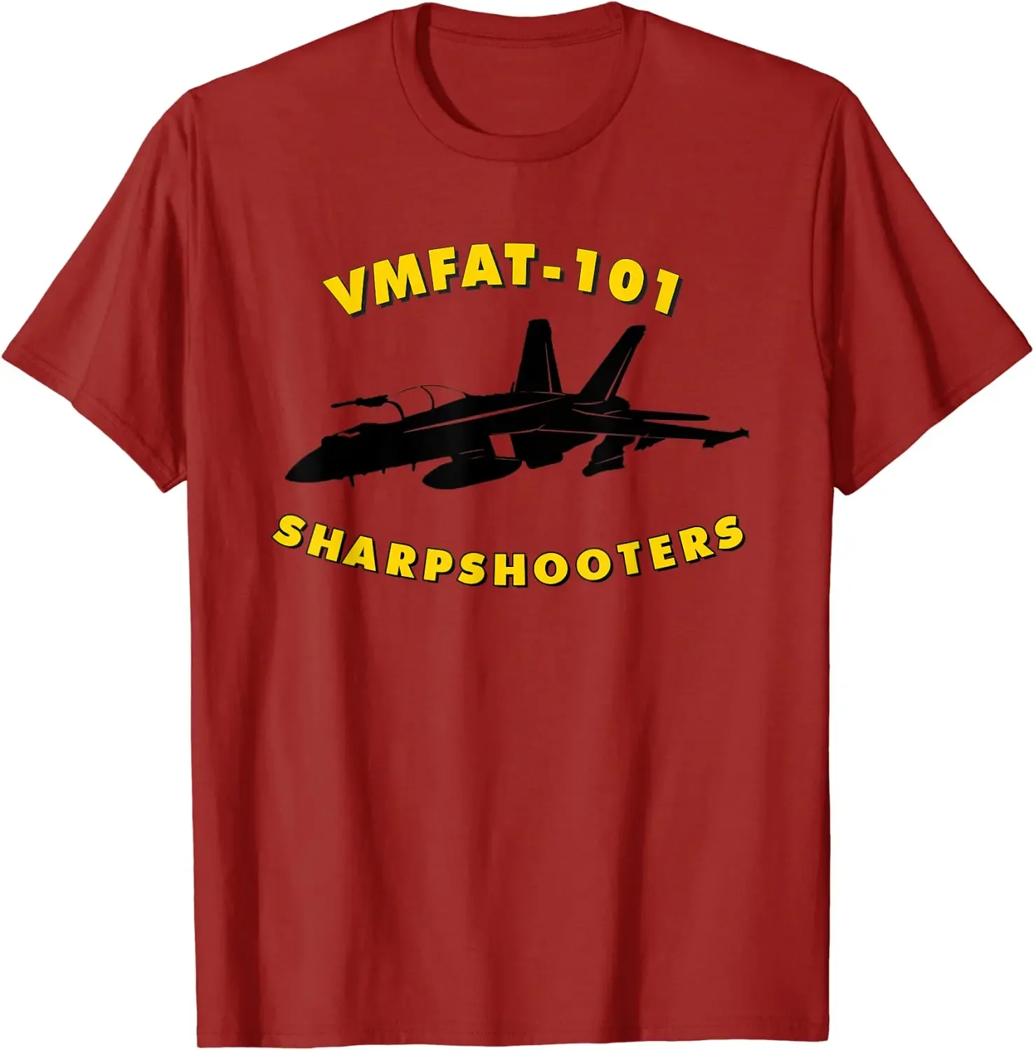 

VMFAT-101 F/A-18 Fighter Attack Training Squadron Men T-Shirt Short Sleeve Casual 100% Cotton O-Neck Summer Shirt