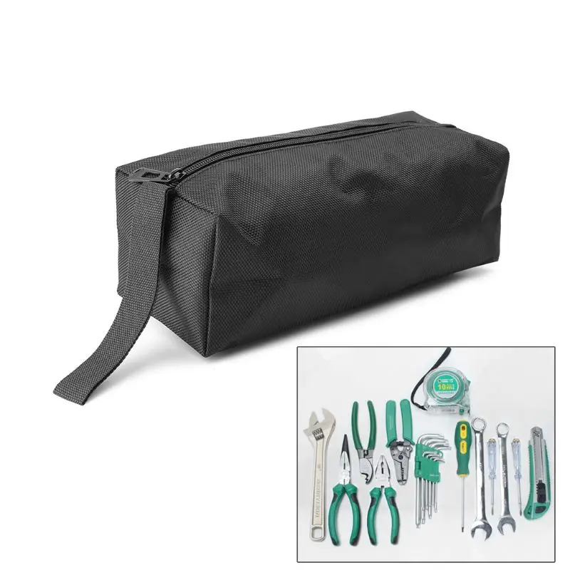 Portable Oxford Canvas Hand Tool Bag for Store Wrenches Screwdrivers Pliers Travel Makeup Hand Wear-resisting