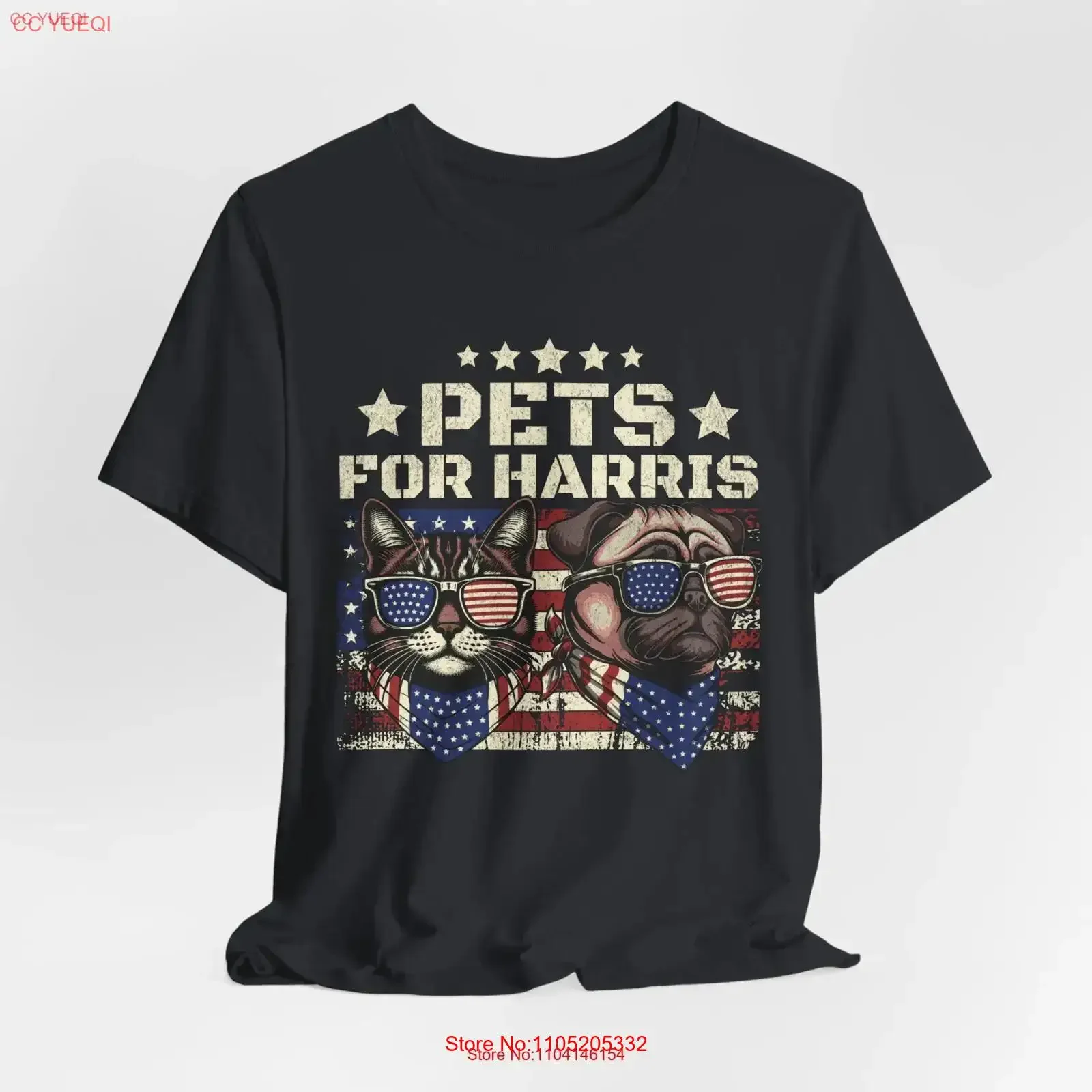 

Рубашка Pets for Harris They're Eating The Dogs T Funny Debate Cats 2024, винтажная стираная повседневная стильная уличная одежда, растянутая