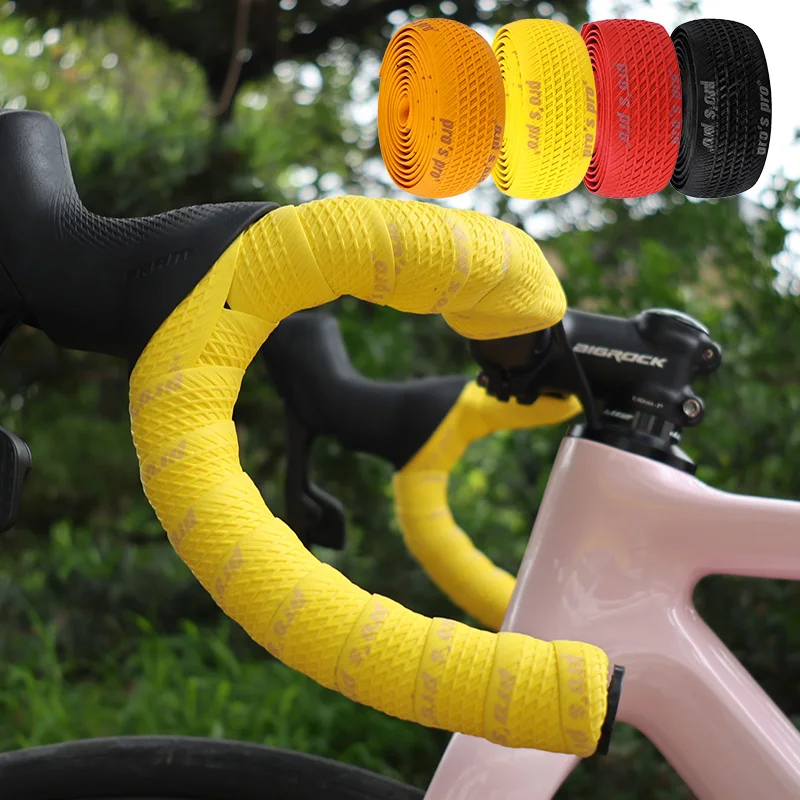 Pure Silicone Bicycle Handlebar Tapes Road Bike Handlebar Tape Non-Slip Shock Anti-slip Waterproof Cycling Bar Wrap Accessories