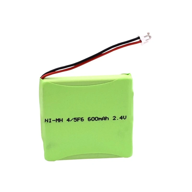 4/5F6 2.4V 600mAh Replacement Ni-MH Battery for Sharp JD-C200 K20 Kent AU2080W Cordless Phone Battery Quality 2-Pin Connector