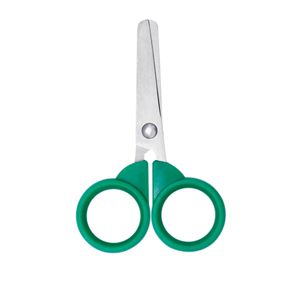 

Safety Scissors Strawberry Shape Fruit Design Stainless Steel Non Stick Blade Easy Grip Handle for Ages 4 and Up