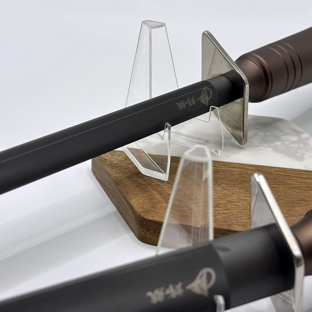 

Tungsten Steel Sharpening Stick for Butchers&Chefs - High Durability Professional Sharpening Stick, professional Sharpening Tool