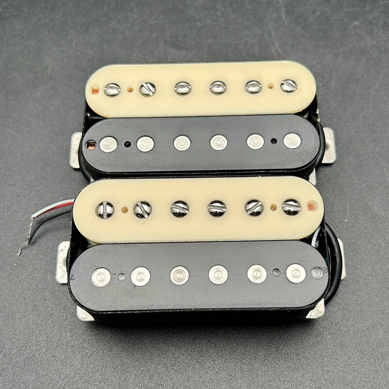 Alnico 2 Electric Guitar Pickup N-50 7-8K/B-52 8-9K Humbucker Alnico II Pickup Double Coil Pickup Guitar Parts Zebra