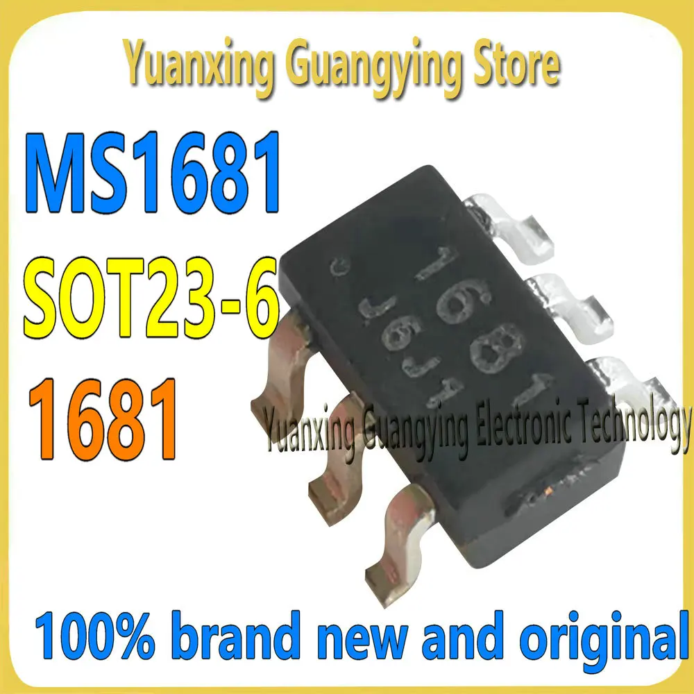 (10 pieces) MS1681 Marker: 1681 SOT23-6 HD Video Filter Driver Video Amplifier Chip IC 100% Brand New & Original
