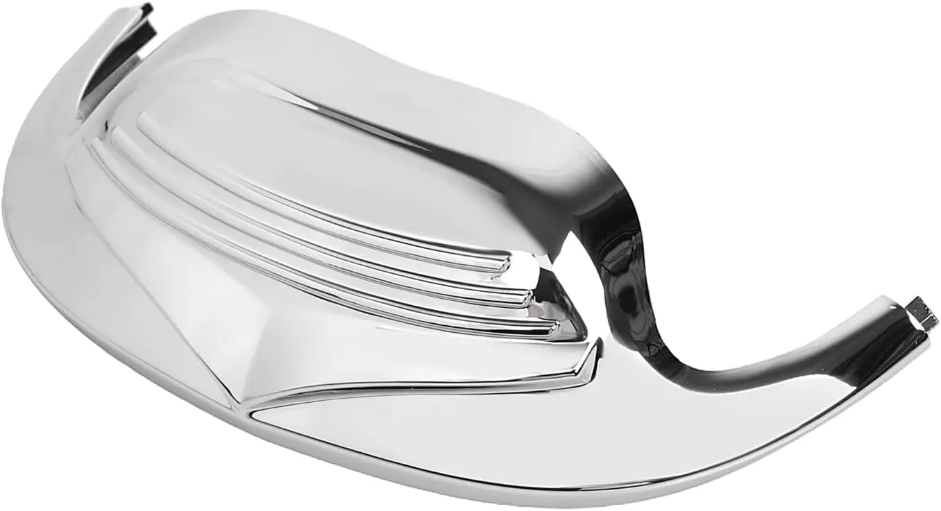 واقي الطين للدراجة النارية من الكروم مناسب لـ Road King Electra Glide Tri Glide 1980-2013، Heritage Softail 1986-2008 #2