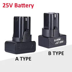 Large Capacity 25V Electric Screwdriver Battery 18650 Lithium Batteria For Electric Hand Drill Matching Battery