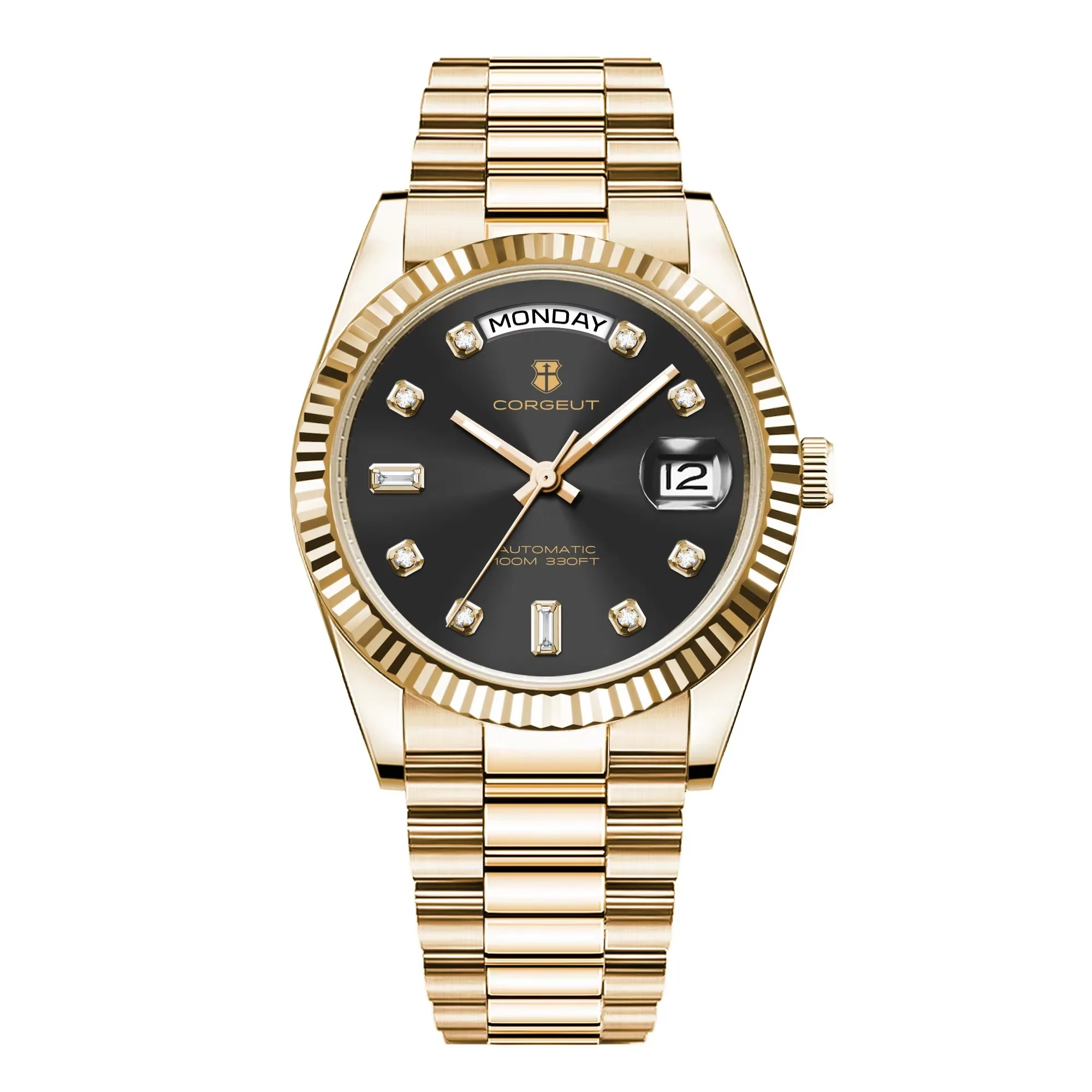 COTGEUT 36mm 39mm automatic mechanical watch men