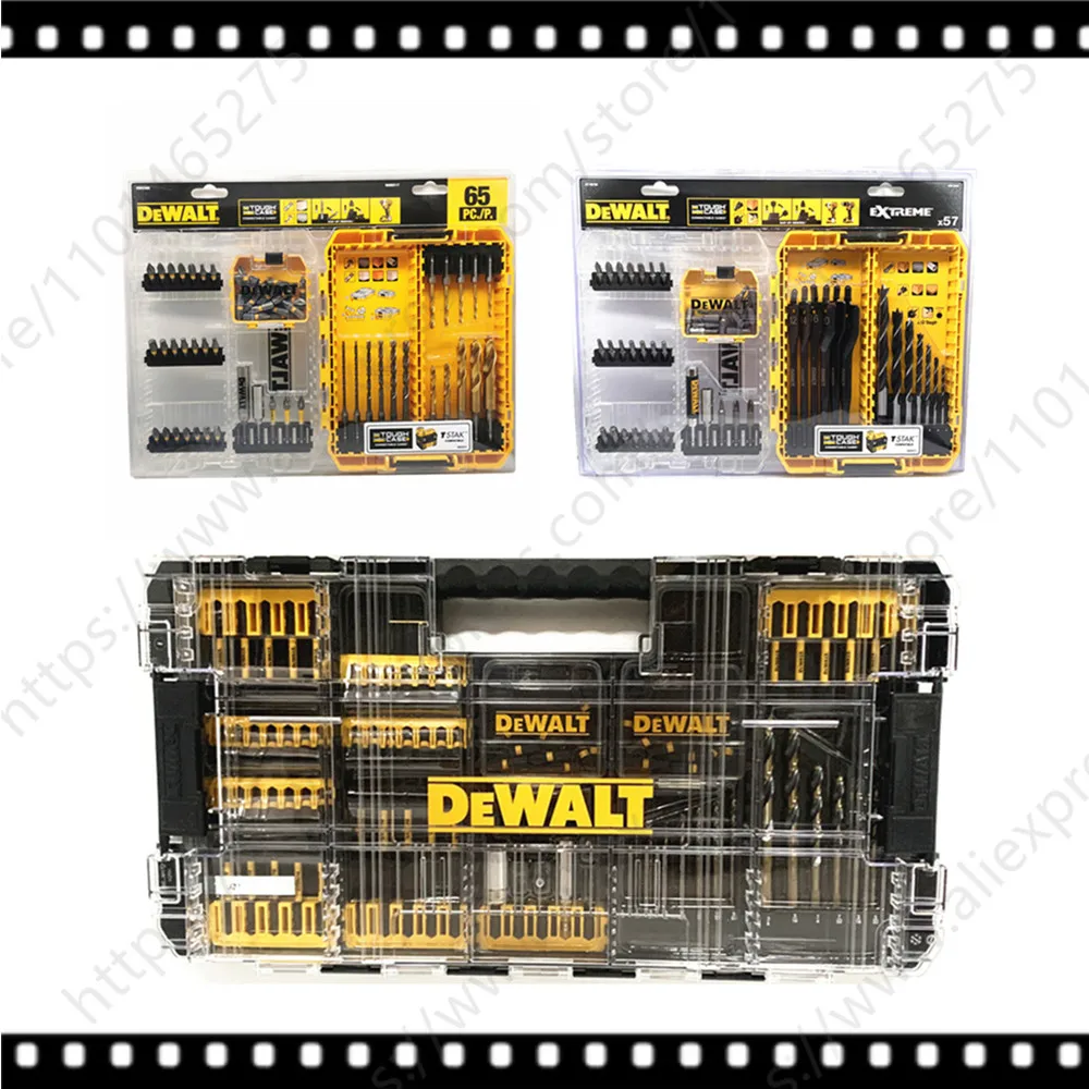 DEWALT Drill Drive Screwdriving Bit Set DWANGFT100SET DT70758 DWACS65 Power Tool Accessories