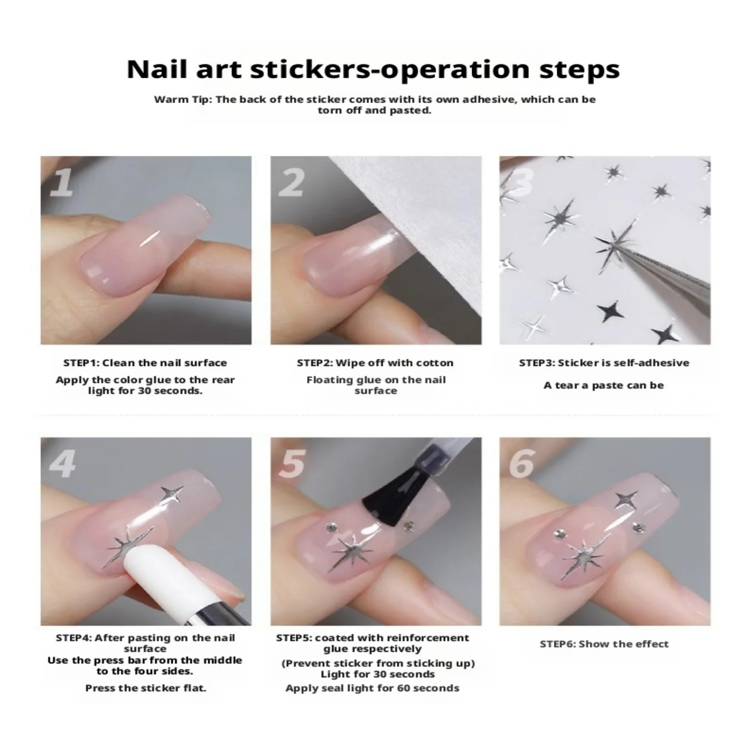 جميل 5D الدب البني مسمار الفن ملصقات Kawaii تنقش ذاتية اللصق مسمار المتزلجون سهلة تطبيق DIY بها بنفسك مسمار ديكور لوازم للنساء