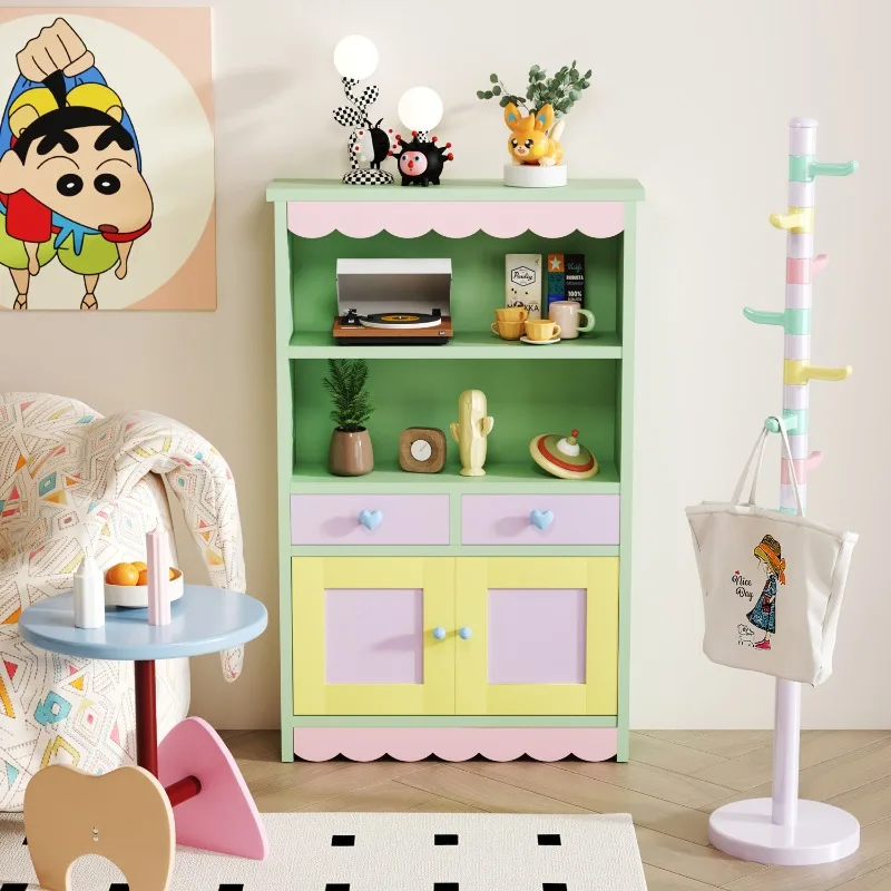 Garden Entryways Living Room Cabinets Desk Librero Storage Bookshelf Cabinets Console Drawers Nordic Gabinete Home Furniture