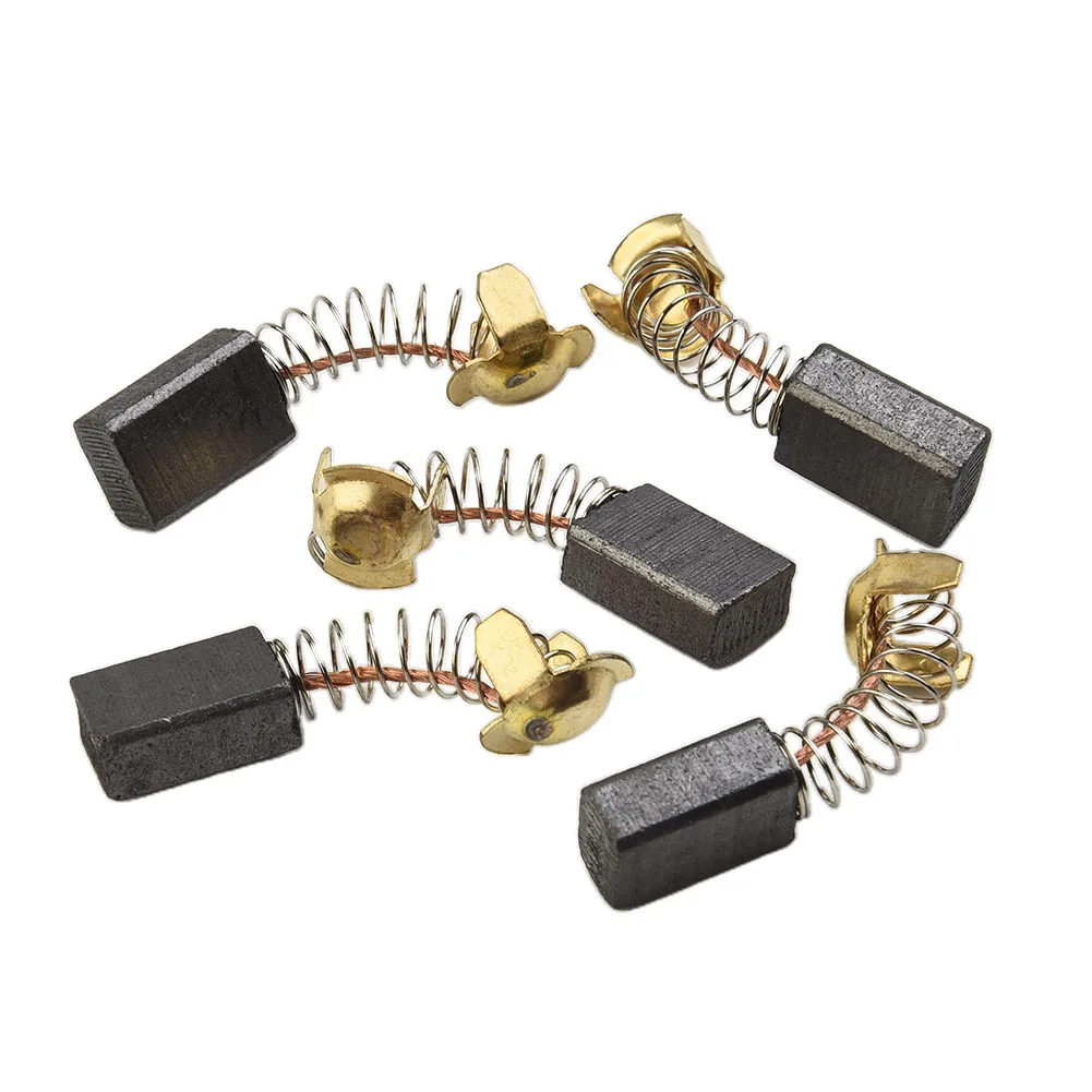 Motor elétrico Escovas de carbono para rebarbadora, Circular Saw Substituição, Acessórios para ferramentas elétricas, Martelo, 10Pcs