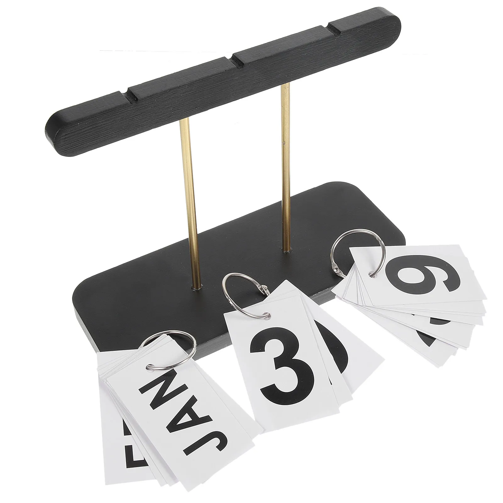 

Wooden Perpetual Desk Calendar Rustic Flip Calendar Desktop Decoration Creative Home Office Use Farmhouse Desk Accessories