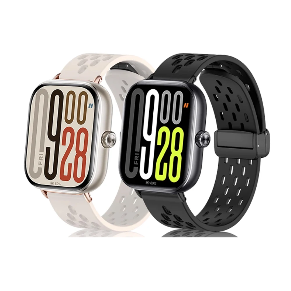 Sport-Silikonband für Redmi Watch 5 Active/5 Lite-Armband, magnetisches Ersatzarmband, Correa Redmi Watch 5 Active-Armband