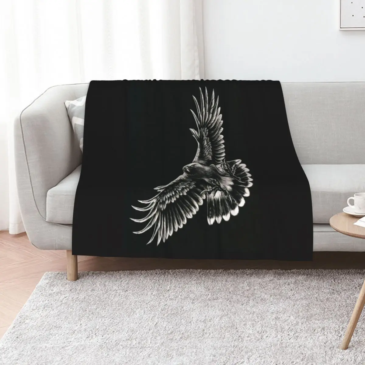 Mariposa the Harris Hawk Throw Blanket For Baby Sofa Quilt Travel decorative Luxury St Sofa Blankets