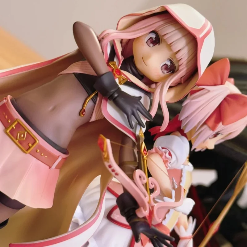 Echte Kleine Heks Academia Rin Tohsaka Sabel Vlam Himeya Iluva Anime Figuur Collectible Creatieve Anime Ornamenten Speelgoed Gift