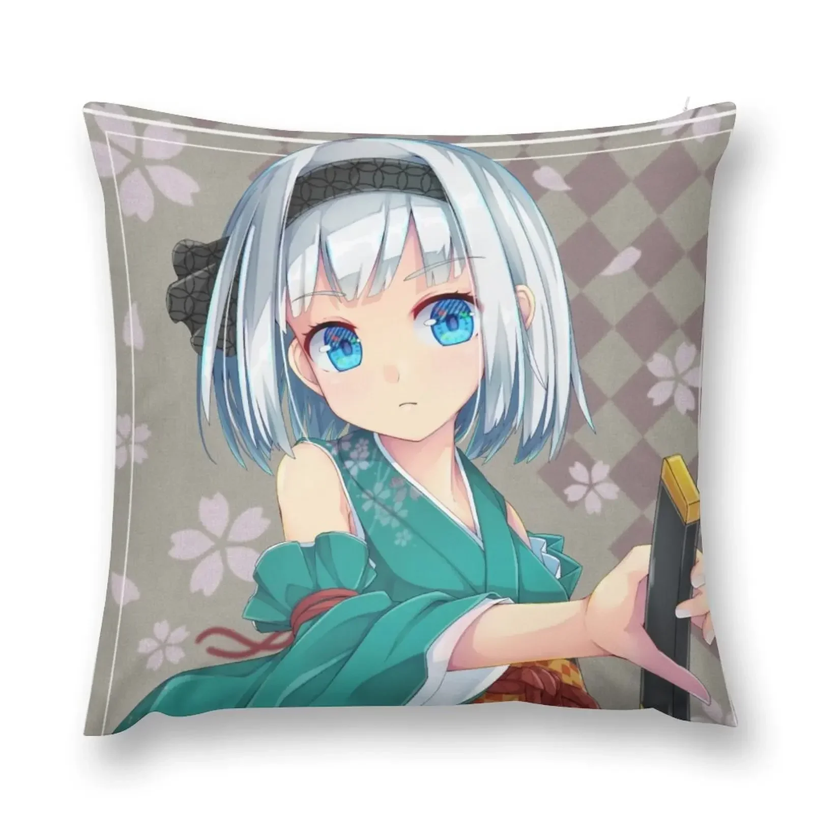 

Konpaku Youmu Throw Pillow Pillowcases Cushion Covers Sofa Embroidered Cushion Cover Pillowcase Cushion pillow