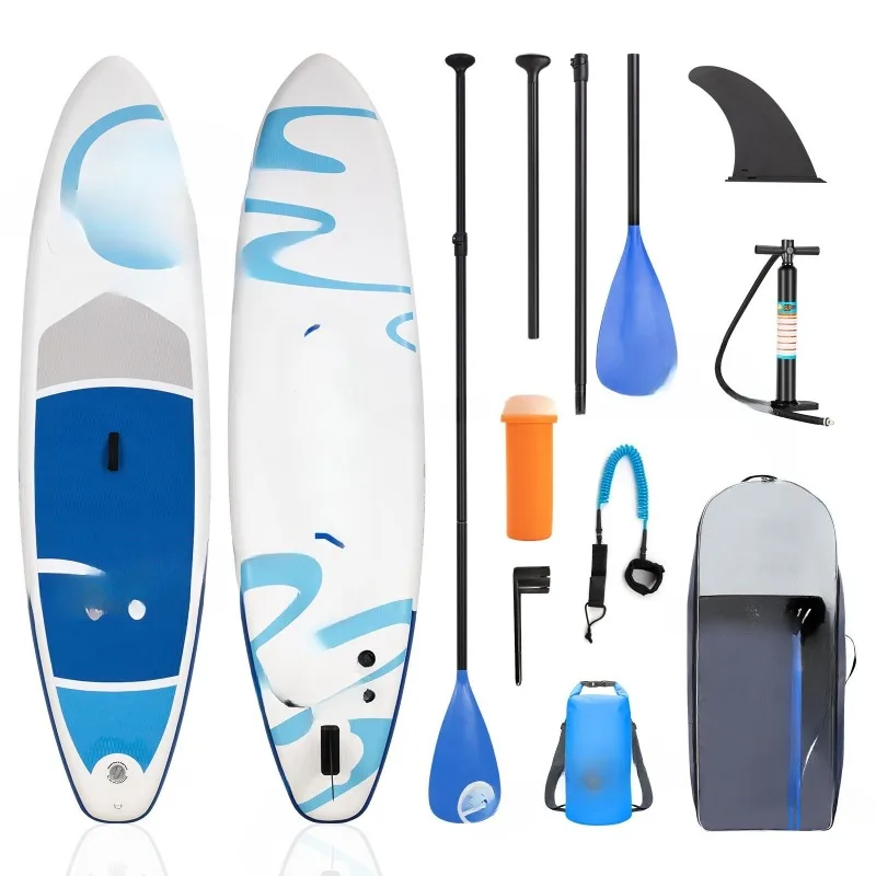 Inflatable paddle board Wakeboard Paste board Inflatable surfboard Classic color scheme Full set of surfboards