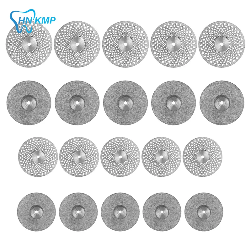 

5Pcs Dental Lab Polishing Diamond Discs/Mandrel Double Side Coating Disk Dentist Rotary Cutting Tool For Polisher Machine