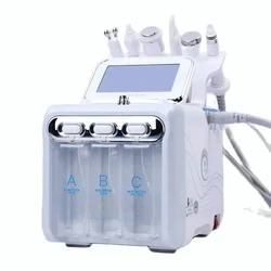 7 In 1 H2O2 Water Oxygen Facial Machine Jet Peel Hydra Beauty Skin Cleansing Hydrofacial Machine Aqua Peeling