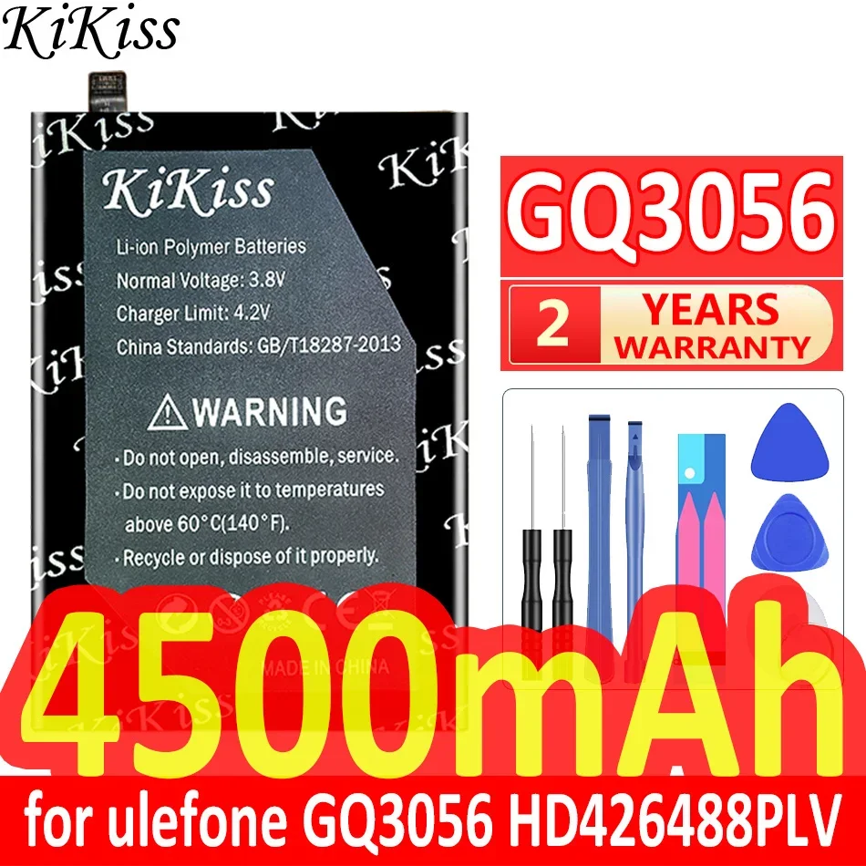 

3900mAh/4500mAh KiKiss Powerful Battery for ulefone GQ3056 HD426488PLV GQ3036