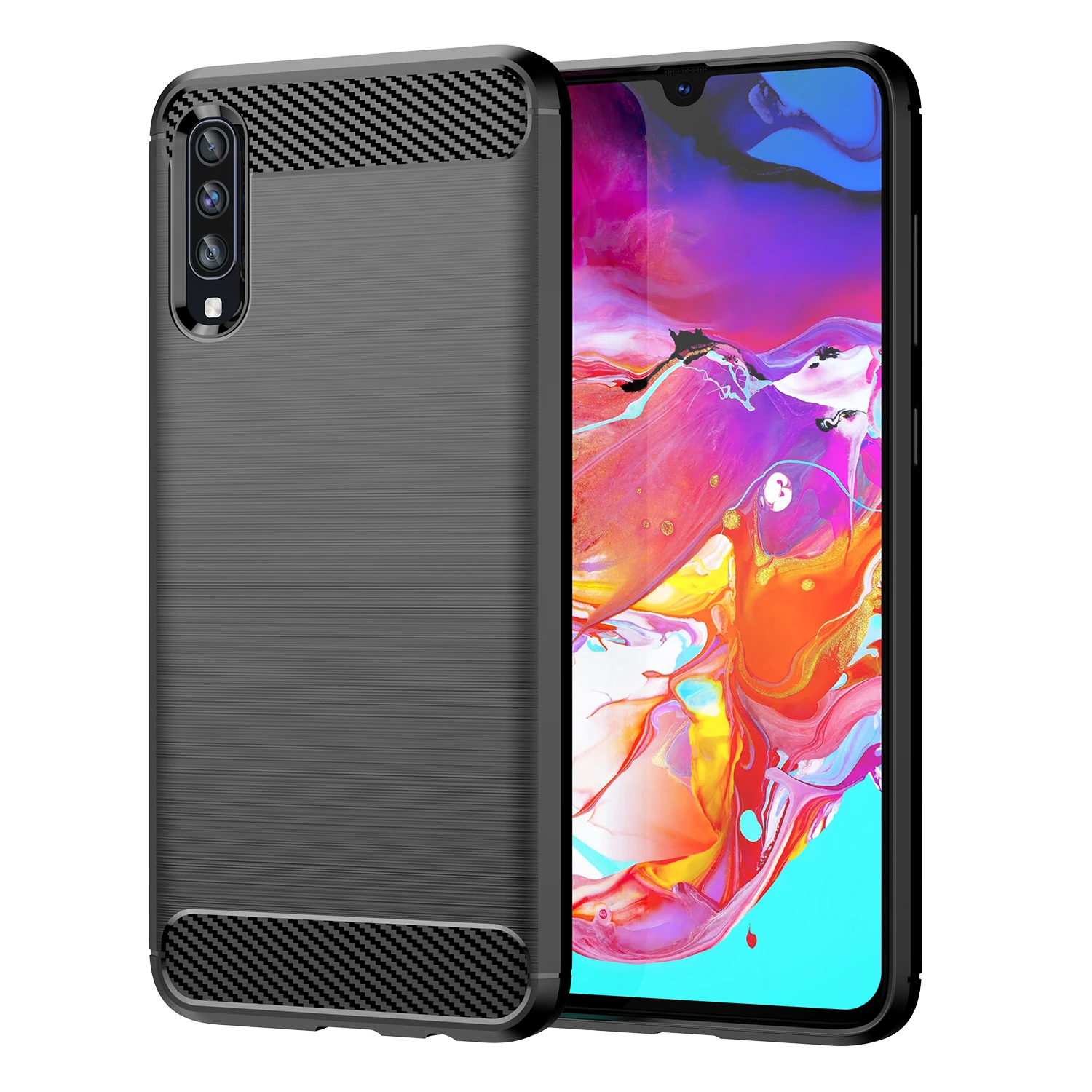 

Soft TPU Case for Samsung A70 Galaxy A70s a71 a72 a73 5g Silicone Phone Cover For Galaxy A72 4G a70e a71 5g uw Shockproof Cases