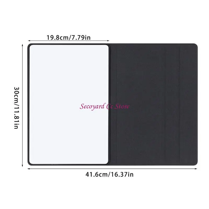 Przenośna mała tablica N3UC do rysowania dla dzieci i prezentacji biznesowych Dwustronna tablica do pisania ze składaną