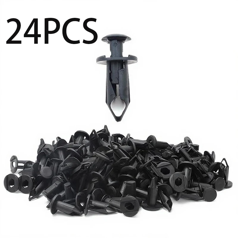 24PCS ATV 450 550 Plastic Rivets Push Pins for CFMOTO Uforce Zforce Cforce UTV Plastic Hood Fender Clips Body Rivets 9060-040310