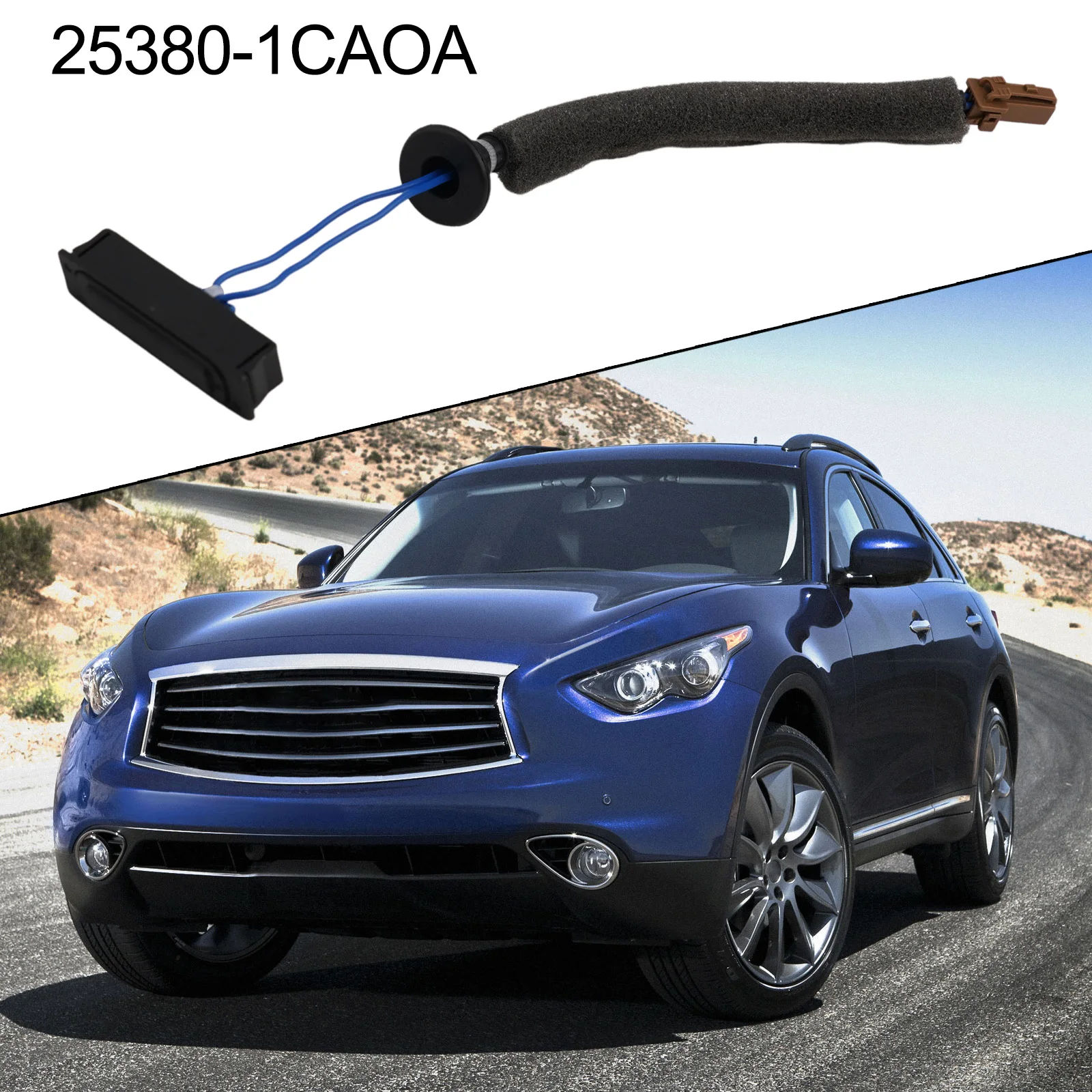インフィニティ-qx70-および-fx70-モデル（2008年～2012年）用-oem対応-トランクオープン-スイッチ-部品番号-253801ca0a